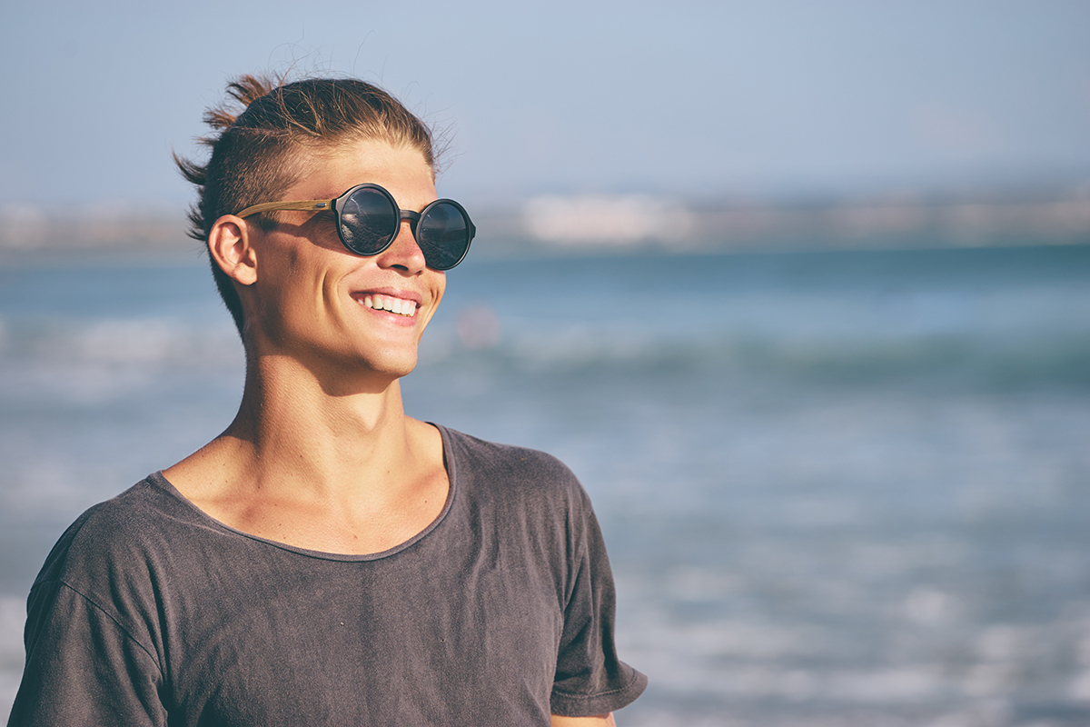 man smiling at the beach after Heroin Detox Near Boca Raton FL